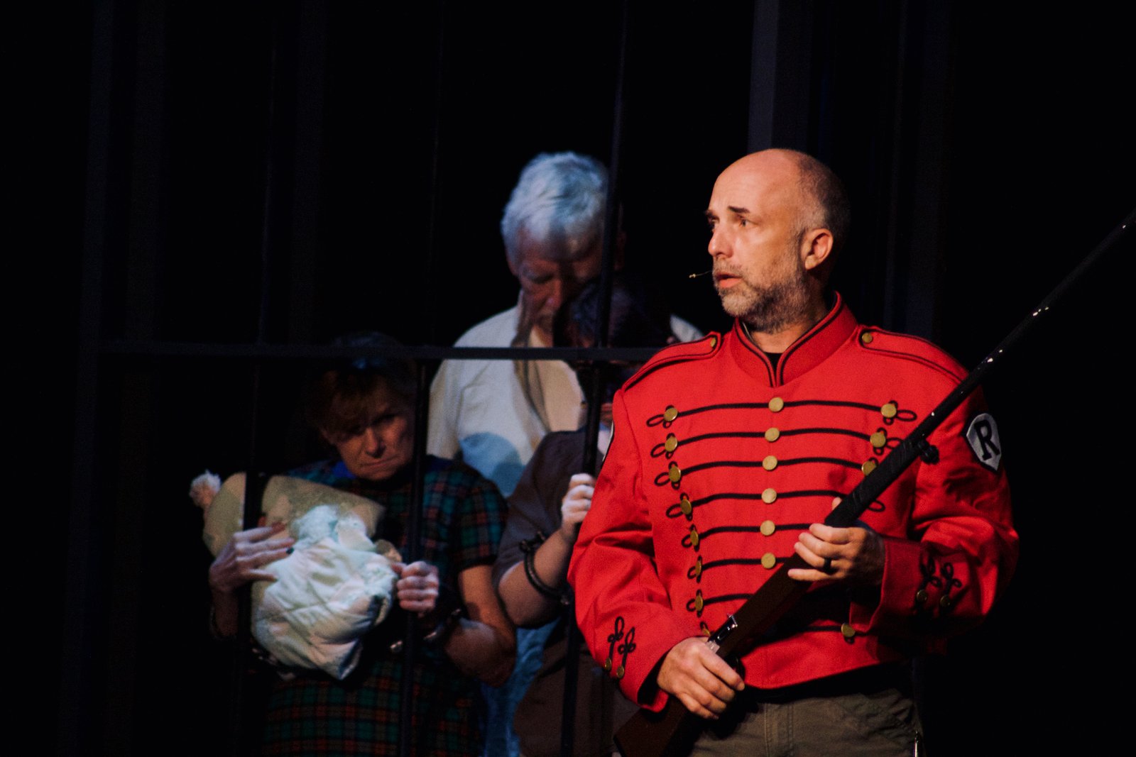 Production photography from American Tall Tales at RCHS Auditorium